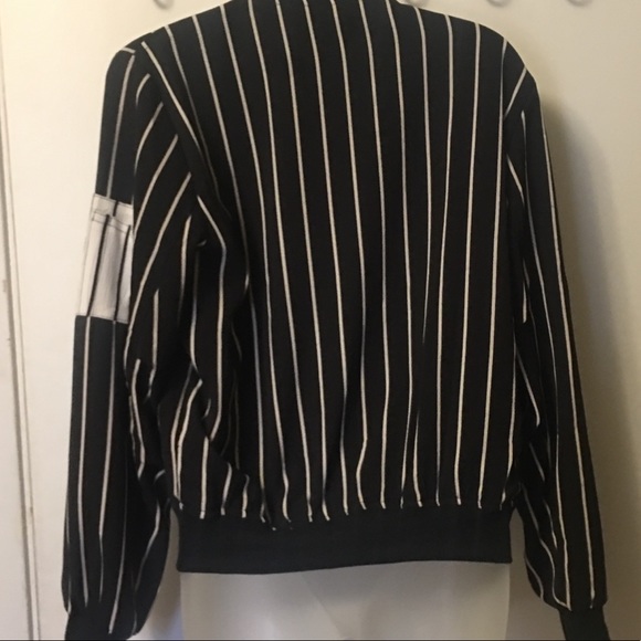 Bomber striped jacket - Picture 2 of 3